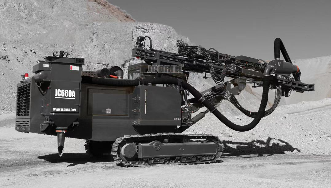 JCDRILL JC660A Интегрированная буровая установка для взрывных работ с погружным пневмоударом