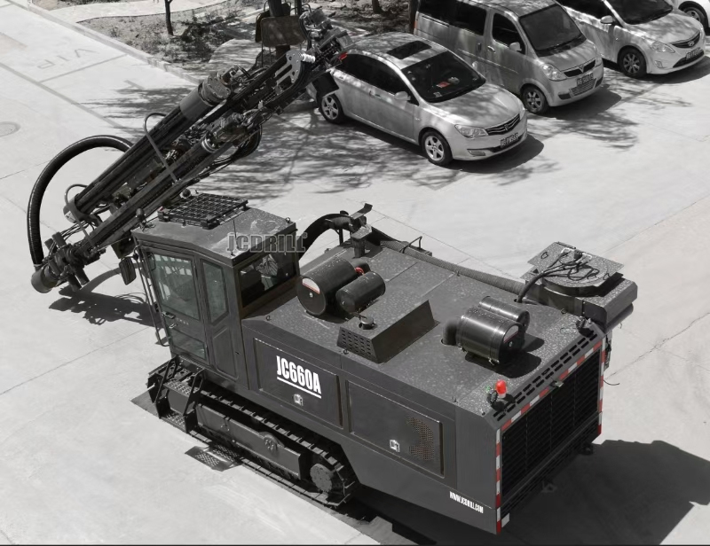 JCDRILL JC660A Интегрированная буровая установка для взрывных работ с погружным пневмоударом