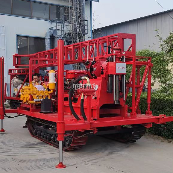 La fábrica de perforación vertical con husillo montada en crawler JXY360 ha sido enviada a Europa La fábrica de perforación vertical con husillo montada en crawler JXY360 ha sido enviada a Europa