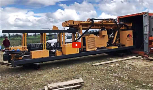 Машина для бурения скважин на воду CSD600S без колес