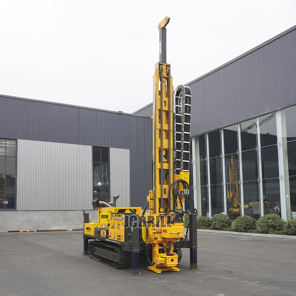 Буровая установка JCD1200 Гидравлическое оборудование для бурения скважин Геологическая буровая установка